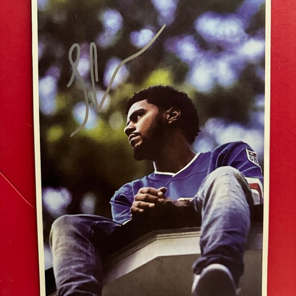 HAND SIGNED J COLEForest Hills Drive Poster by J Cole COA…